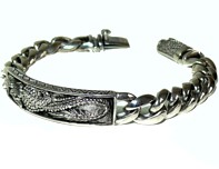  мужской серебряный браслет с Драконом. LoveLemon, интернет-магазин стильной мужской одежды и аксессуаров
