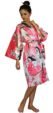 женский халатик кимоно